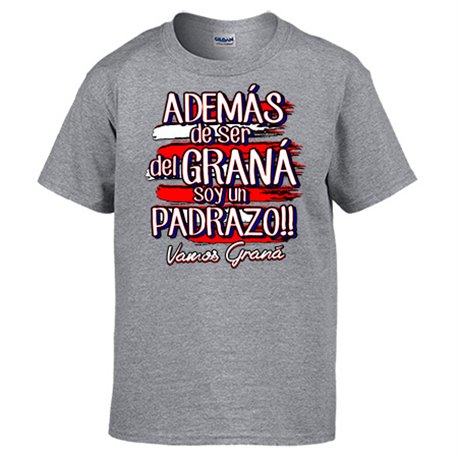 Camiseta además de ser del Graná soy un padrazo Granada fútbol