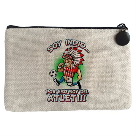 Monedero Atlético de Madrid Soy un Indio feliz por eso soy del Atleti