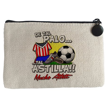 Monedero De tal palo tal astilla Atlético fútbol Atleti