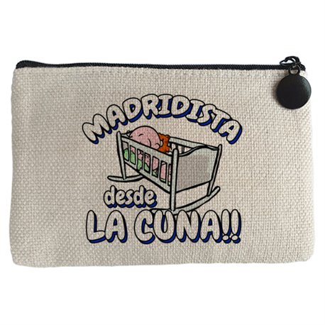 Monedero Madridista desde la cuna Merengue Madrid fútbol