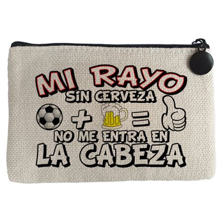 Monedero Mi Rayo sin Cerveza no me entra en la cabeza