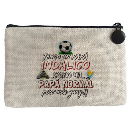 Monedero tengo un papá Indálico como un papá normal pero más guay