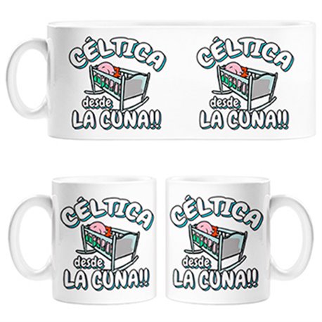 Tazas Céltica desde la cuna Celta Vigo fútbol