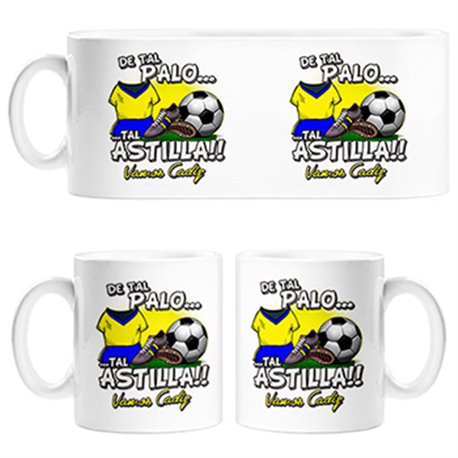 Tazas De tal palo tal astilla Cádiz fútbol