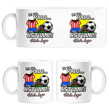 Tazas de tal palo tal astilla Lugo fútbol