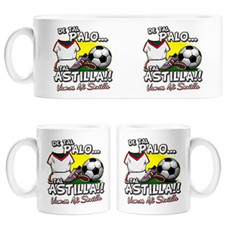 Tazas De tal palo tal astilla Sevilla fútbol