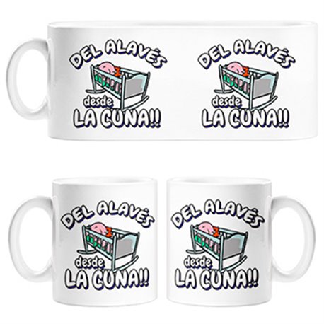Tazas del Alavés desde la cuna fútbol
