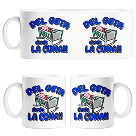 Tazas del Geta desde la cuna Getafe fútbol