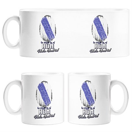 Tazas lo tengo en mi ADN Madrid fútbol