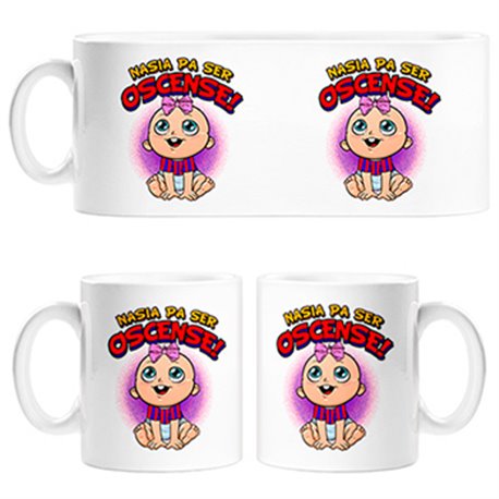 Tazas nacida para ser Oscense Huesca fútbol