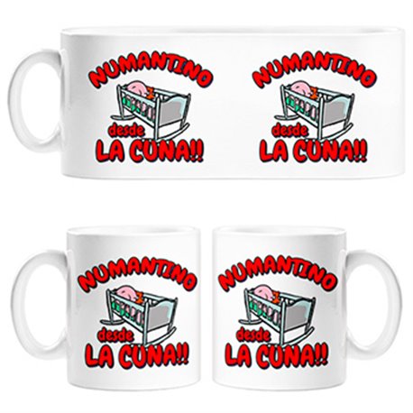 Tazas Numantino desde la cuna Numancia fútbol