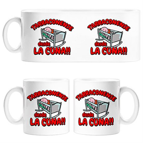 Tazas Tarragonense desde la cuna Tarragoní Tarragona Nastic fútbol