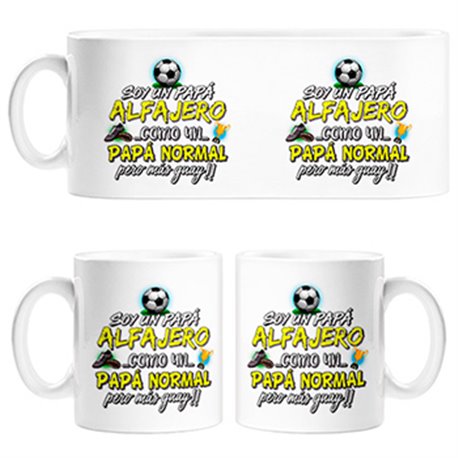 Taza soy un papá Alfajero como un papá normal pero más guay