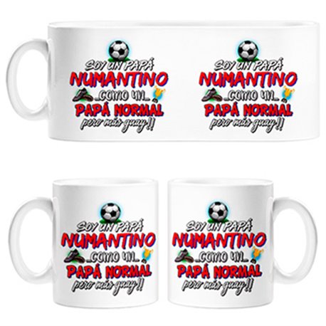 Taza soy un papá Numantino como un papá normal pero más guay