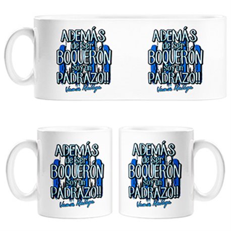 Taza además de ser Boquerón soy un padrazo Málaga fútbol