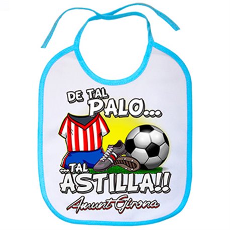 Babero De tal palo tal astilla Girona fútbol