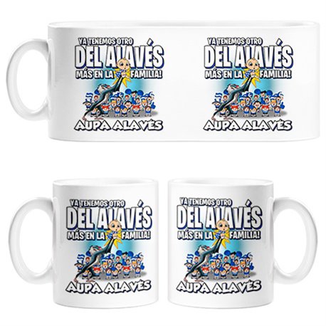 Taza ya tenemos otro del Alavés más en la familia fútbol