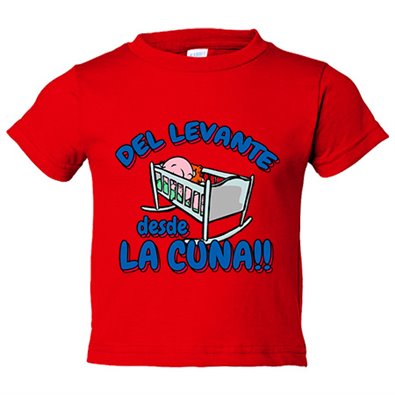Camiseta niño del Levante desde la cuna fútbol