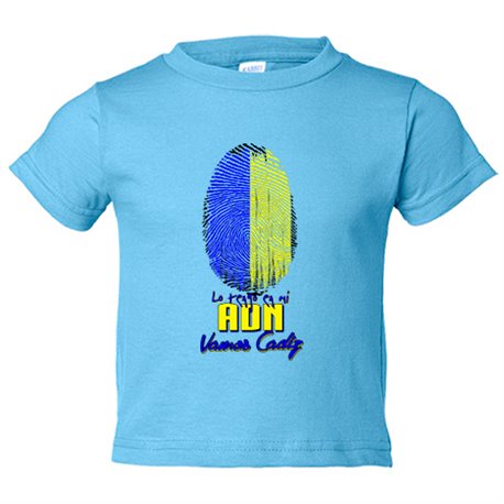 Camiseta bebé lo tengo en mi ADN futbolero de Cádiz