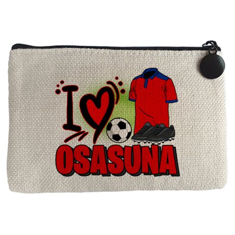 Monedero para enamorado de su equipo de fútbol de Osasuna (DESACTIVAR)