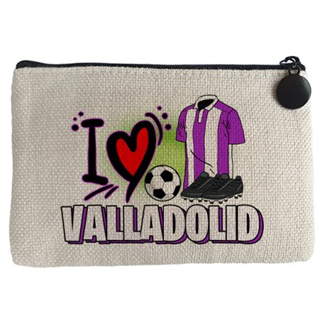 Monedero para enamorado de su equipo de fútbol de Valladolid