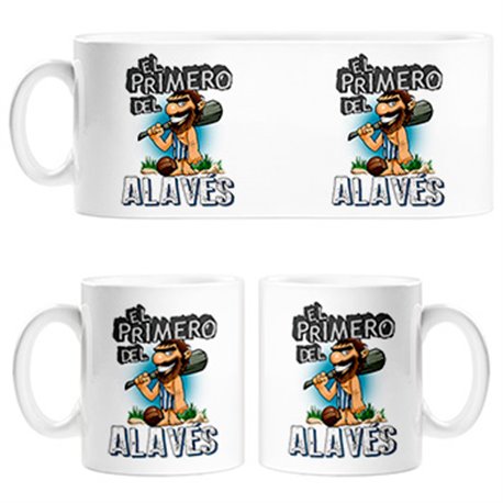 Taza frase el primero del Alavés para hincha de su equipo de fútbol