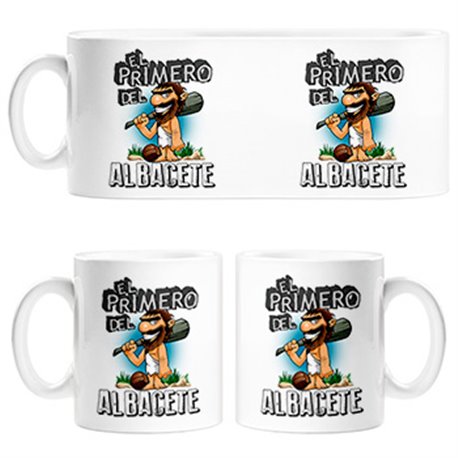 Taza frase el primero del Albacete para hincha de su equipo de fútbol
