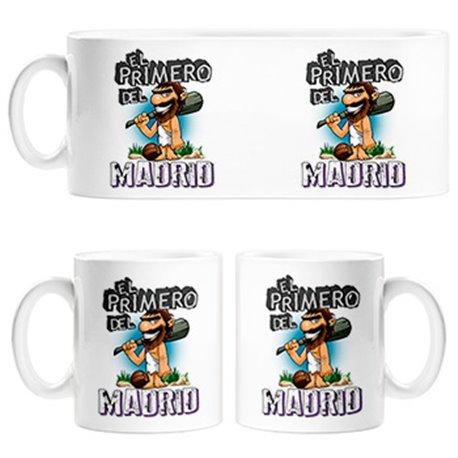 Taza frase el primero del Madrid para hincha de su equipo de fútbol