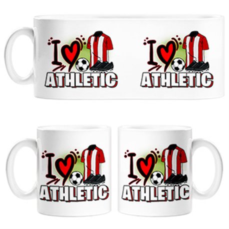 Taza para enamorado de su equipo de fútbol del Athletic