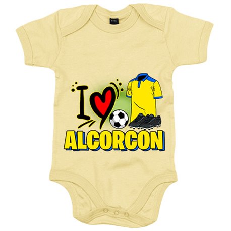 Body bebé para enamorado de su equipo de fútbol de Alcorcón