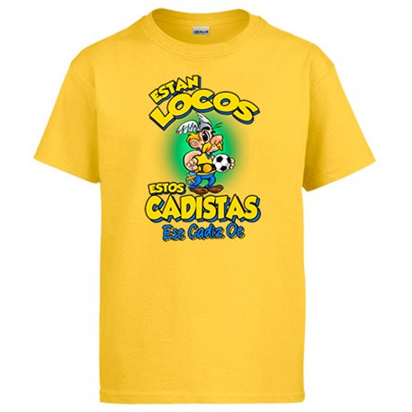 Camiseta parodia de Asteris para aficionados al fútbol de Cádiz