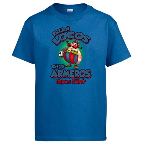 Camiseta parodia de Obelis para aficionados al fútbol de Eibar