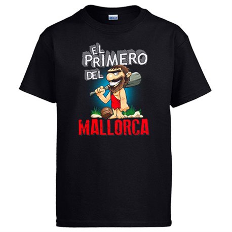 Camiseta frase el primero del Mallorca para hincha de su equipo de fútbol