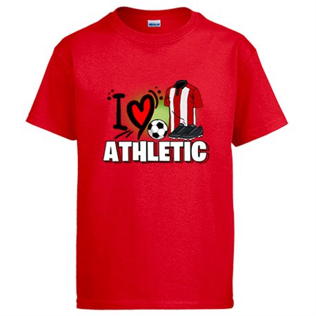 Camiseta para enamorado de su equipo de fútbol del Athletic