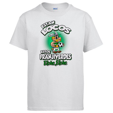 Camiseta parodia de Asteris para aficionados al fútbol de Elche