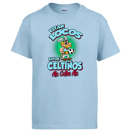 Camiseta parodia de Asteris para aficionados al fútbol del Celta