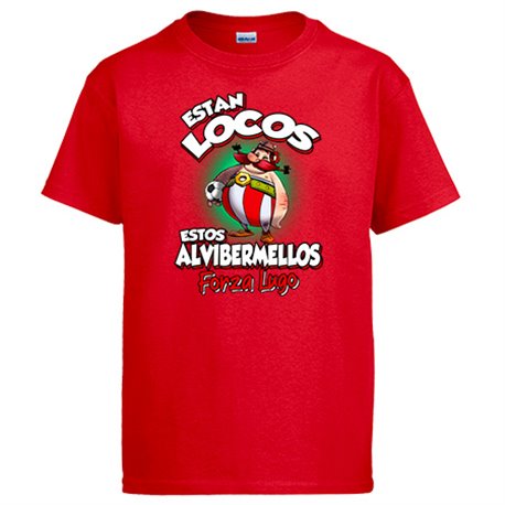 Camiseta parodia de Obelis para aficionados al fútbol de Lugo