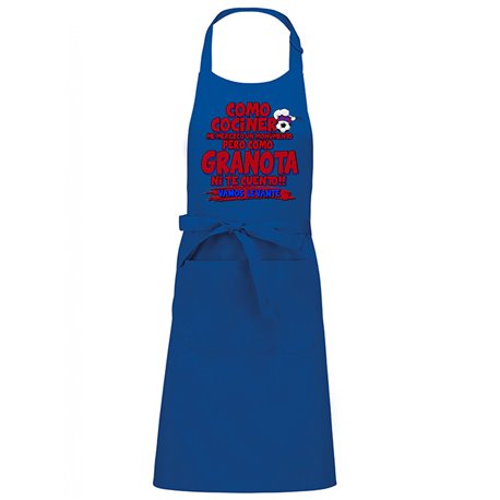 Delantal Levante cocinero granota aficionado al fútbol