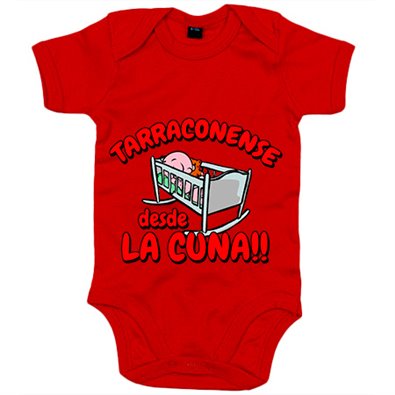 Body bebé Tarragonense desde la cuna Tarragoní Tarragona Nastic fútbol