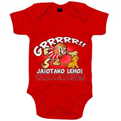 Body bebé nacido León papa león Gora Athletic