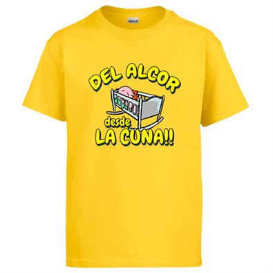 Camiseta del Alcor desde la cuna para aficionado al fútbol