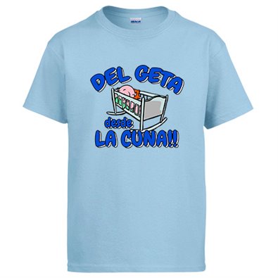 Camiseta del Geta desde la cuna para aficionado al fútbol