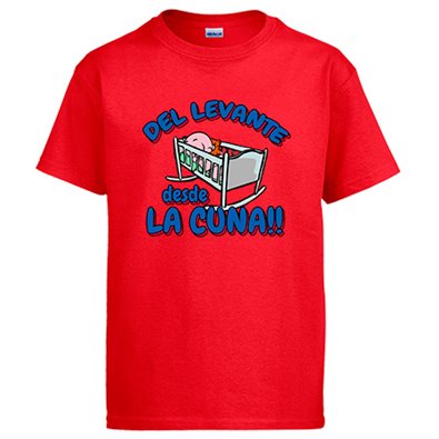 Camiseta del Levante desde la cuna para aficionado al fútbol