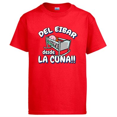 Camiseta del Eibar desde la cuna fútbol
