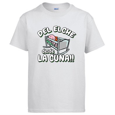 Camiseta del Elche desde la cuna