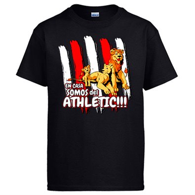 Camiseta en casa somos del Athletic