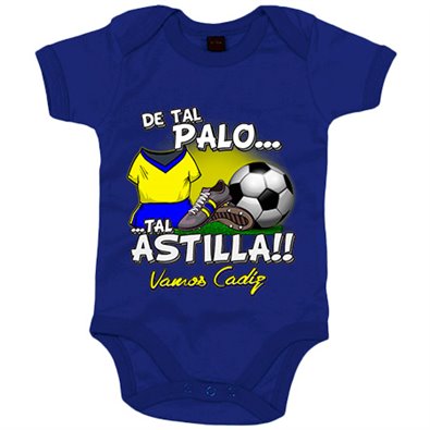 Body bebé De tal palo tal astilla Cádiz fútbol