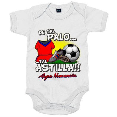 Body bebé De tal palo tal astilla Numancia fútbol