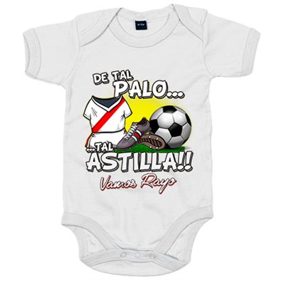 Body bebé de tal palo tal astilla de rayo para aficionado al fútbol