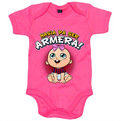 Body bebé nacida para ser Armera para aficionada al fútbol de Eibar